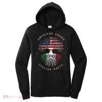 American Grown Italian Roots Italy Flag Women's Hoodie thumb 0