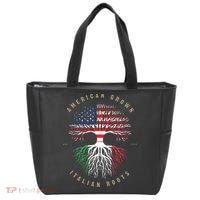American Grown Italian Roots Italy Flag Tote Bag thumb 0