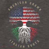 American Grown Italian Roots Italy Flag Hoodie thumb 2