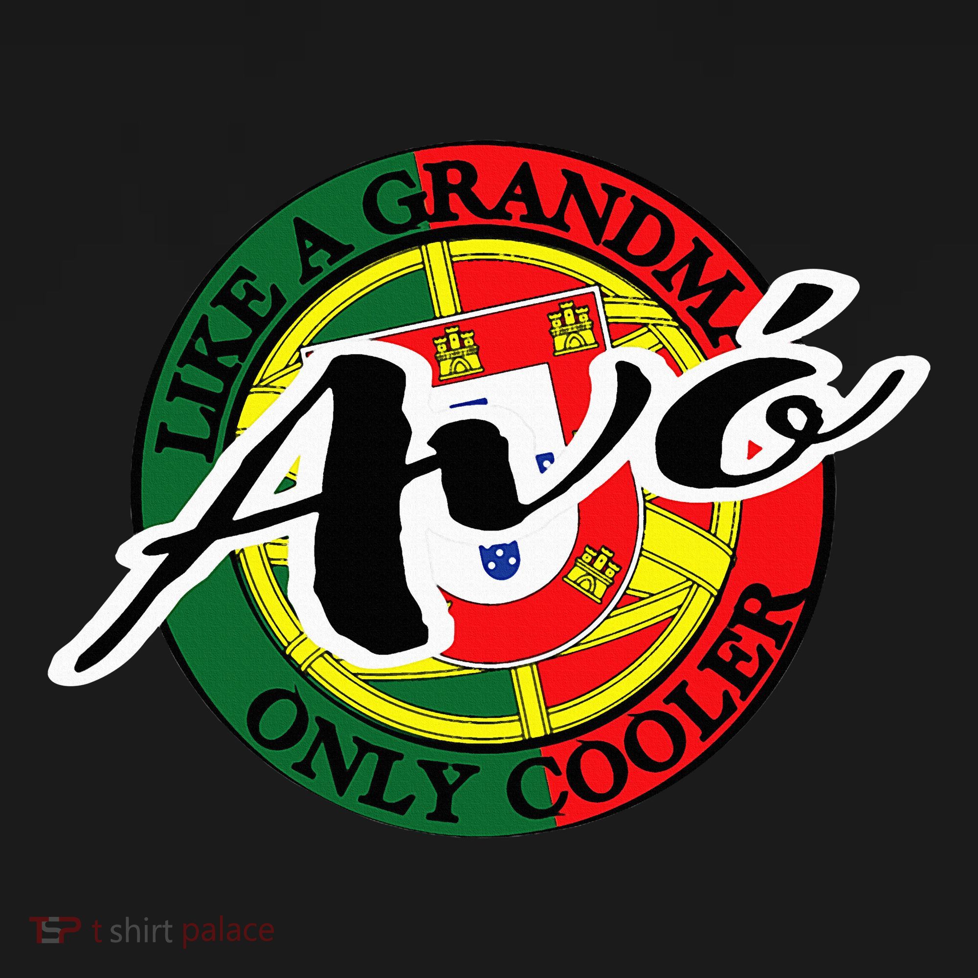 Avó Grandma in Portuguese Portugal T-Shirt