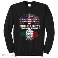 American Grown Italian Roots Italy Flag Proud Sweatshirt thumb 0