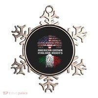 American Grown Italian Roots Italy Flag Proud Ornament thumb 0