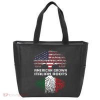 American Grown Italian Roots Italy Flag Proud Tote Bag thumb 0