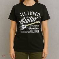 All Guitar I Need Musician Electric Guitarist Love Music T-Shirt thumb 4