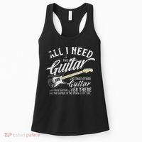 All Guitar I Need Musician Electric Guitarist Love Music Women's Tank Top thumb 0