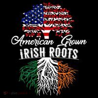 American Grown Irish Root Ireland Flag Irish Gift Coffee Mug thumb 5