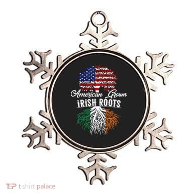American Grown Irish Root Ireland Flag Irish Gift Ornament