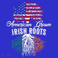 American Grown Irish Root Ireland Flag Irish Gift Women's Tank Top thumb 5