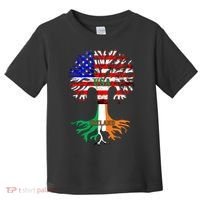 American Grown Irish Roots Ireland Flag Toddler T-Shirt thumb 0