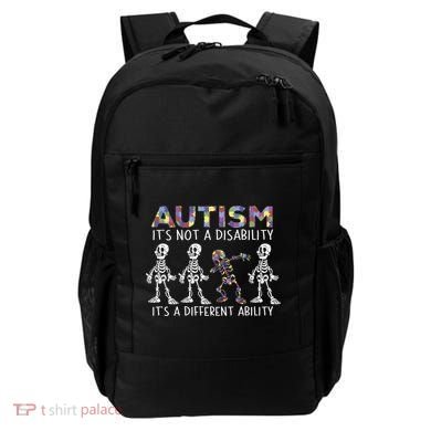 Autism Gift It's A Different Ability Gift Autism Awareness Cool Gift Backpack