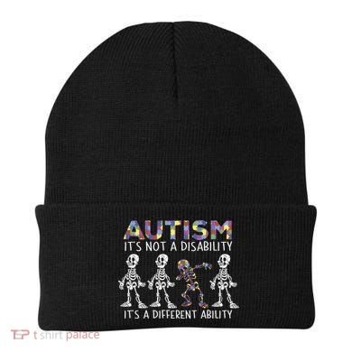 Autism Gift It's A Different Ability Gift Autism Awareness Cool Gift Beanie