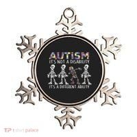 Autism Gift It's A Different Ability Gift Autism Awareness Cool Gift Ornament thumb 0