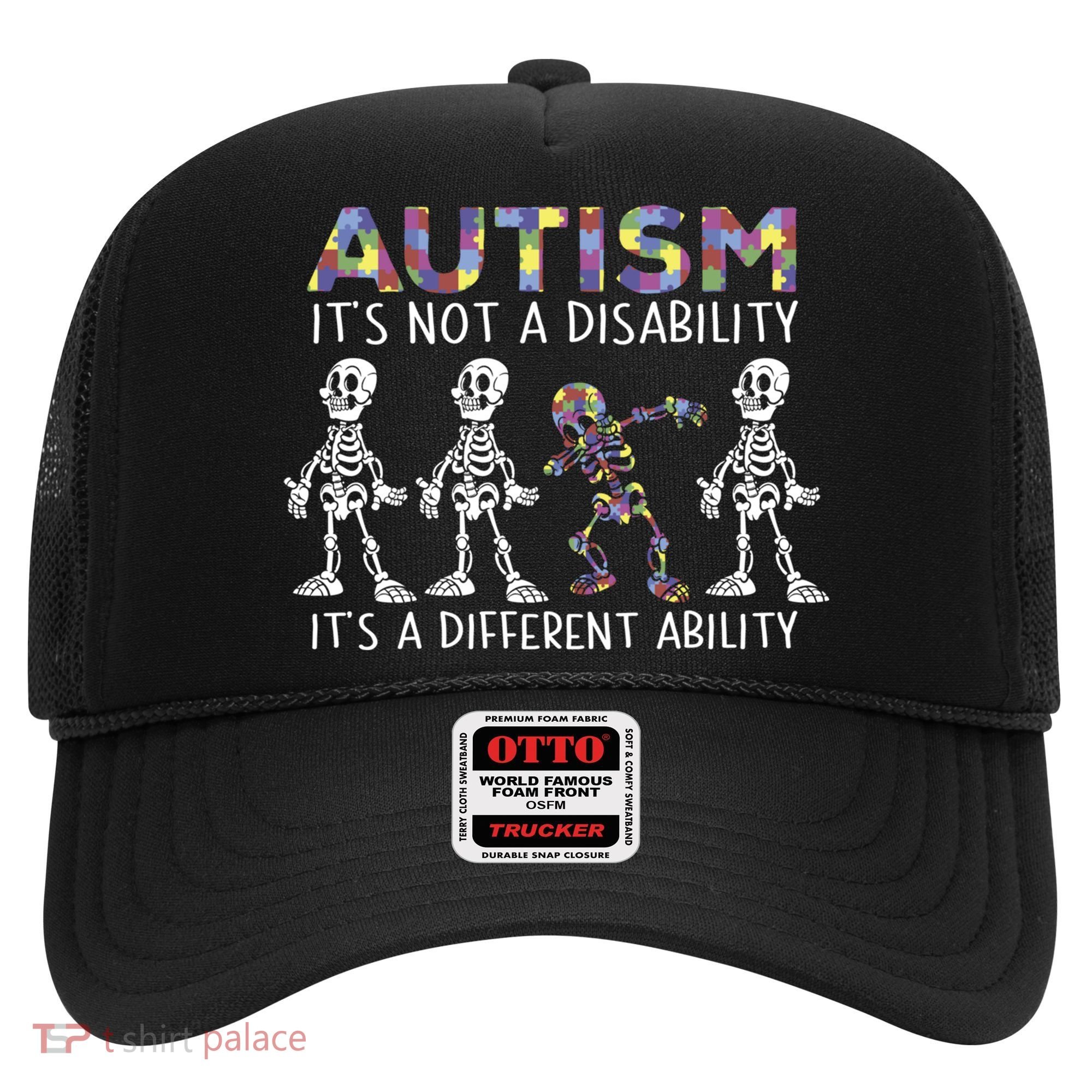 Autism Gift It's A Different Ability Gift Autism Awareness Cool Gift Hat