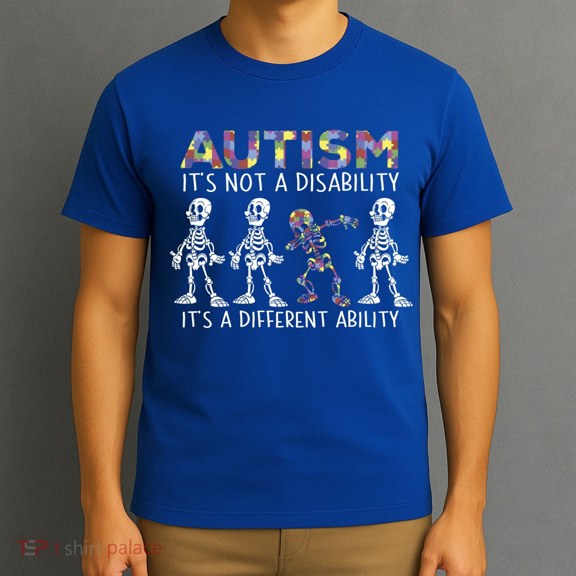 Autism Gift It's A Different Ability Gift Autism Awareness Cool Gift T-Shirt