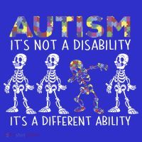 Autism Gift It's A Different Ability Gift Autism Awareness Cool Gift Coaster thumb 2