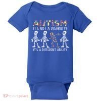 Autism Gift It's A Different Ability Gift Autism Awareness Cool Gift Baby Bodysuit thumb 0