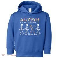Autism Gift It's A Different Ability Gift Autism Awareness Cool Gift Toddler Hoodie thumb 0