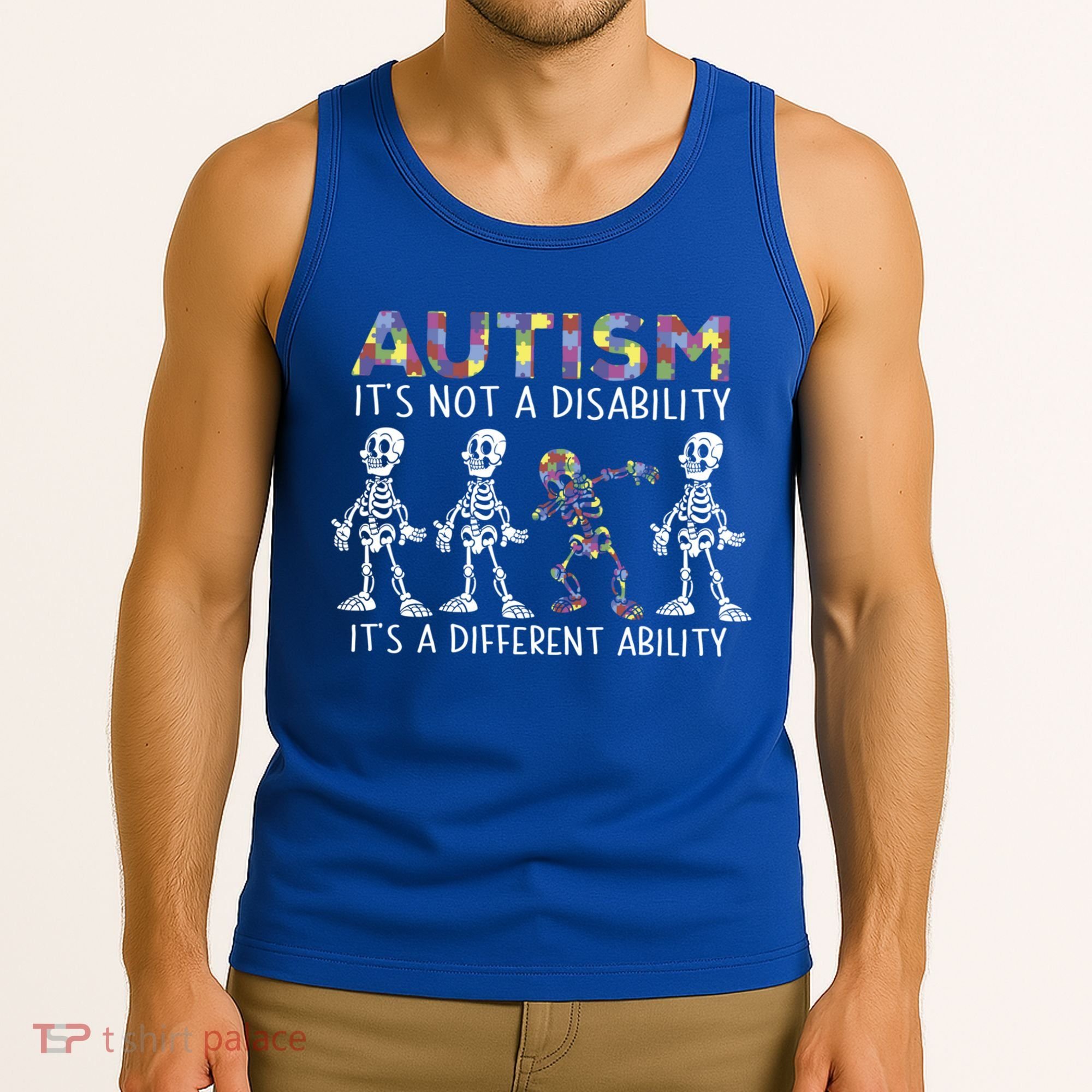 Autism Gift It's A Different Ability Gift Autism Awareness Cool Gift Tank Top