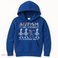 Autism Gift It's A Different Ability Gift Autism Awareness Cool Gift Kids Hoodie thumb 0