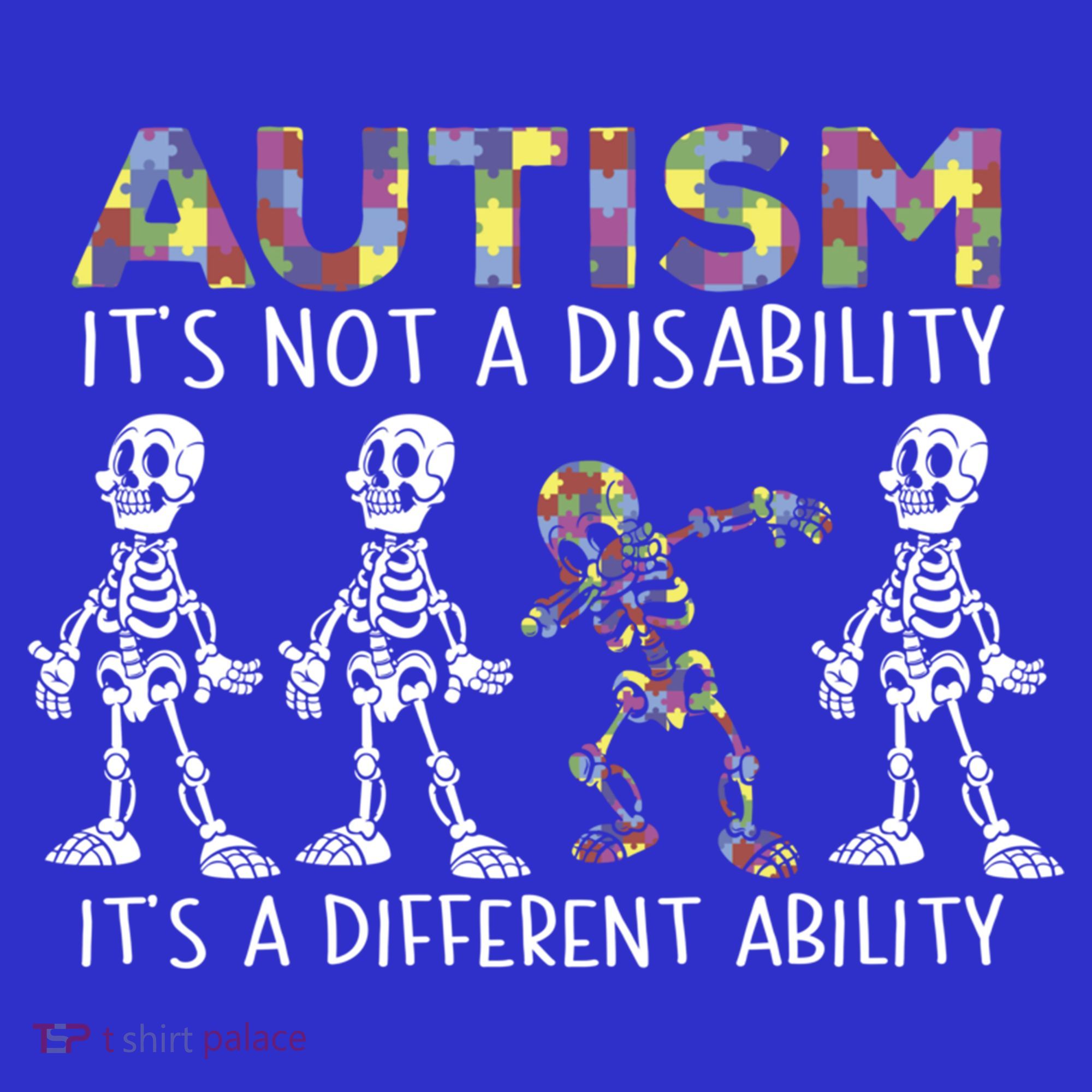 Autism Gift It's A Different Ability Gift Autism Awareness Cool Gift Kids Long Sleeve Shirt