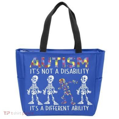 Autism Gift It's A Different Ability Gift Autism Awareness Cool Gift Tote Bag