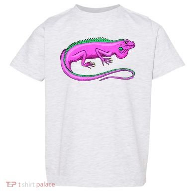 American Green Iguana Lizard Toddler T-Shirt