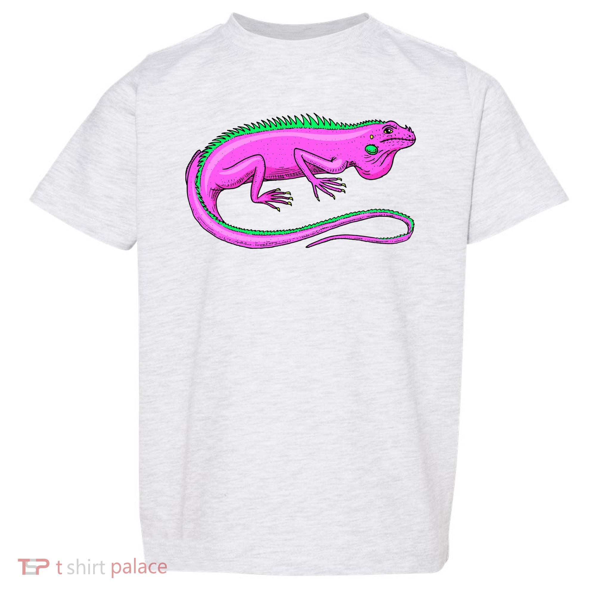 American Green Iguana Lizard Toddler T-Shirt