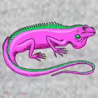 American Green Iguana Lizard Toddler T-Shirt thumb 2