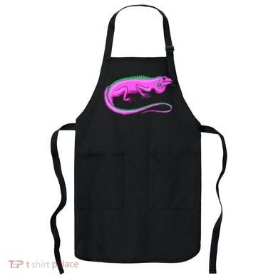 American Green Iguana Lizard Apron