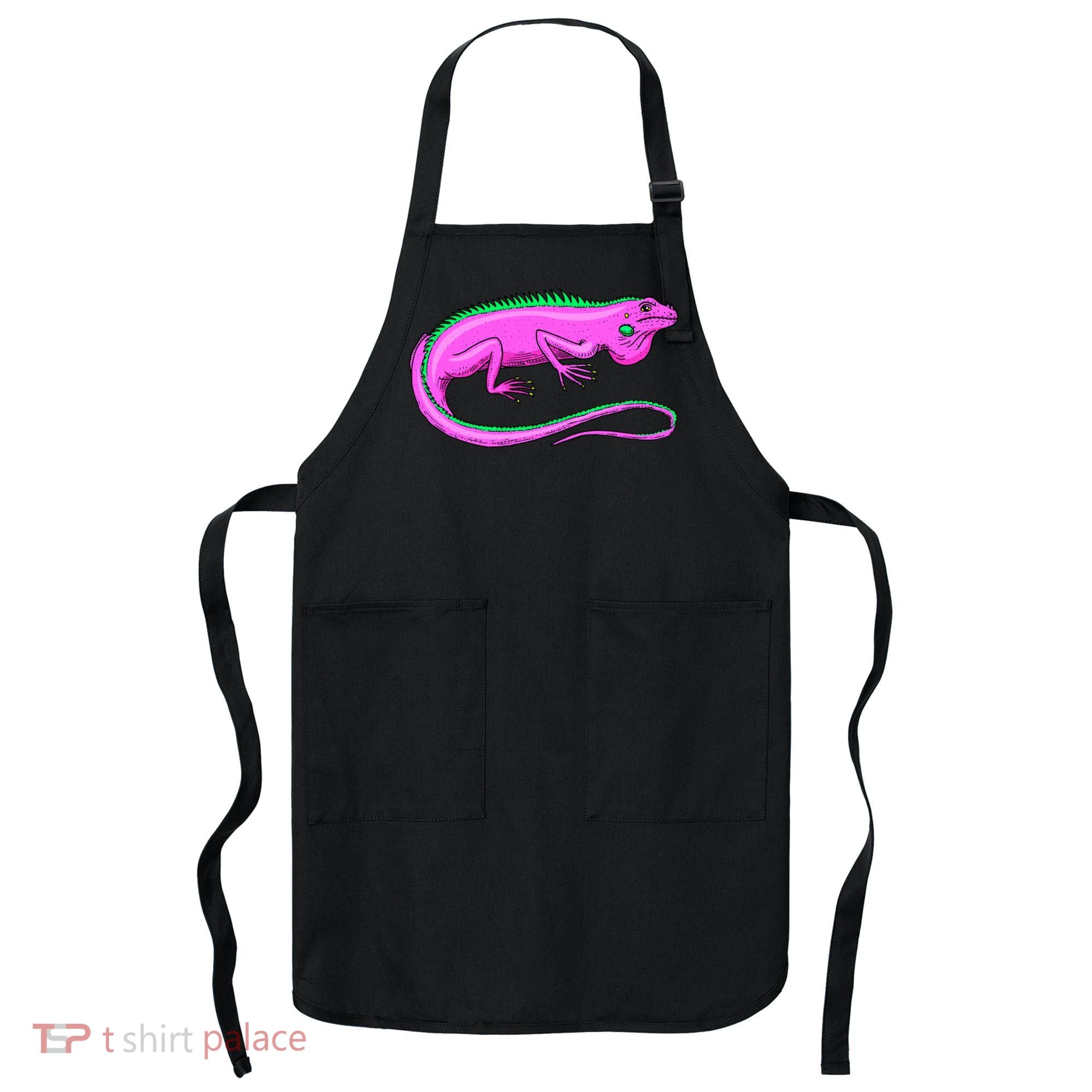 American Green Iguana Lizard Apron