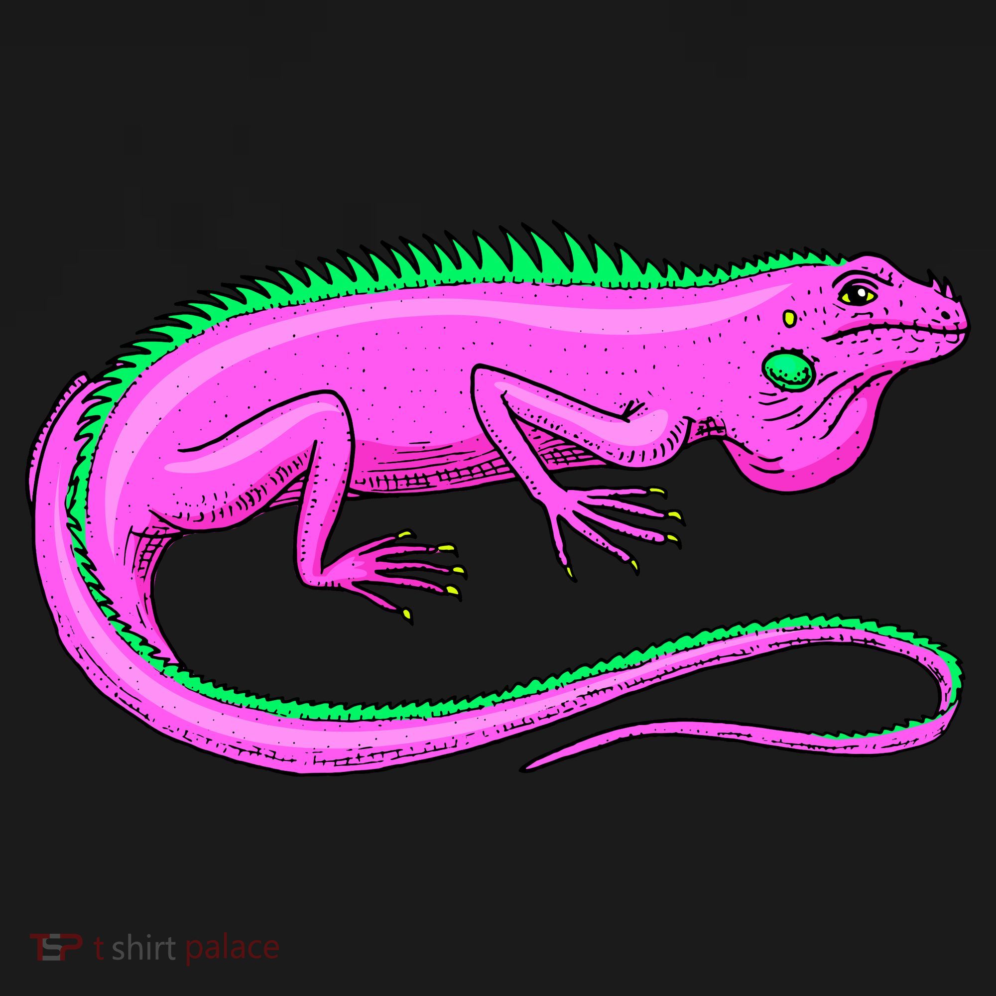 American Green Iguana Lizard Apron