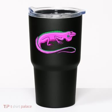 American Green Iguana Lizard Tumbler
