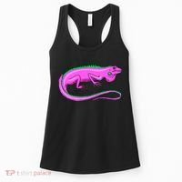 American Green Iguana Lizard Women's Tank Top thumb 0