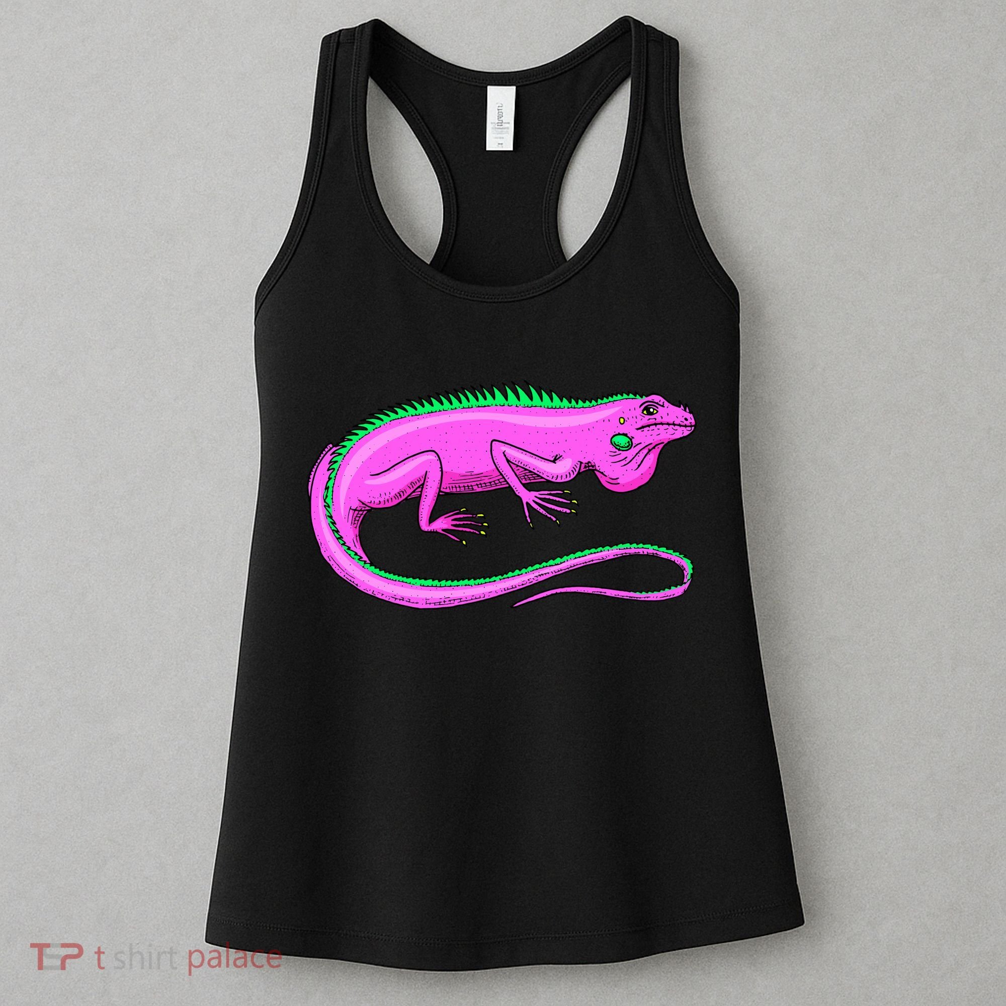 American Green Iguana Lizard Women's Tank Top