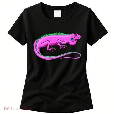 American Green Iguana Lizard Women's T-Shirt