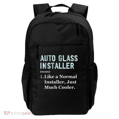Auto Glass Installer Application Day Glass Installation Backpack