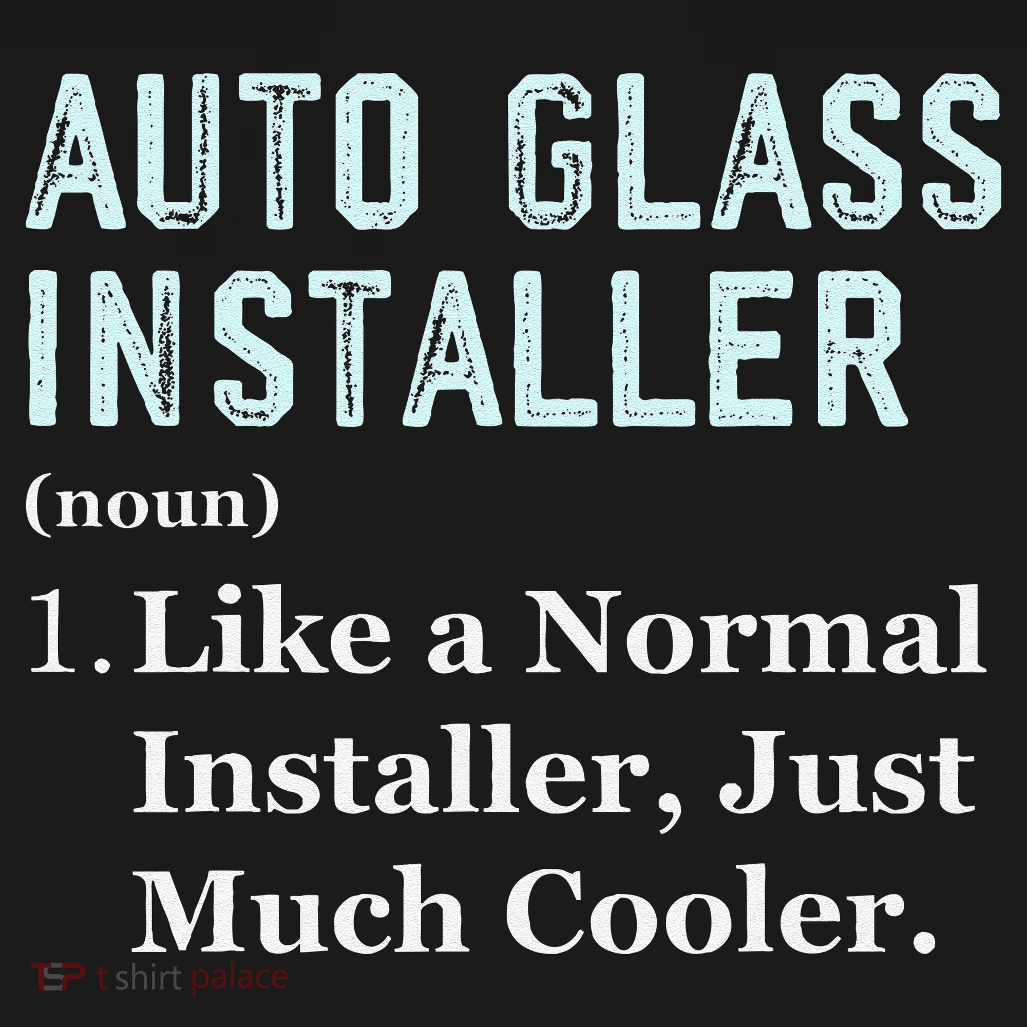 Auto Glass Installer Application Day Glass Installation Kids Long Sleeve Shirt