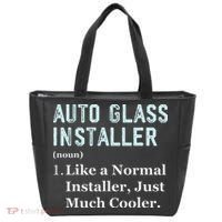 Auto Glass Installer Application Day Glass Installation Tote Bag thumb 0