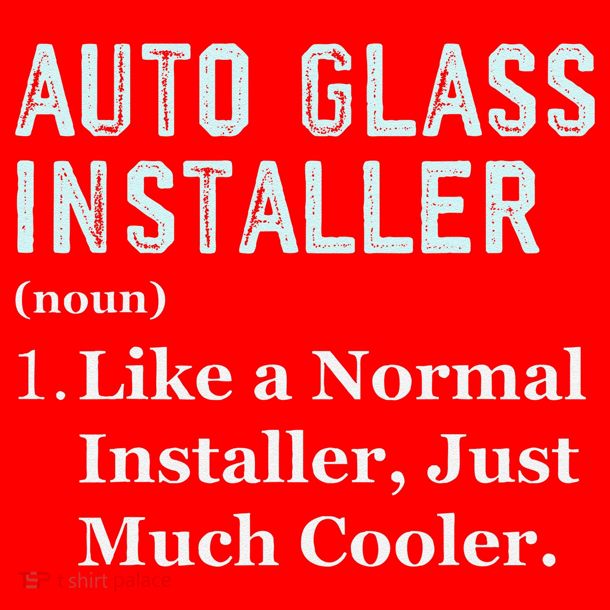 Auto Glass Installer Application Day Glass Installation Santa Hat