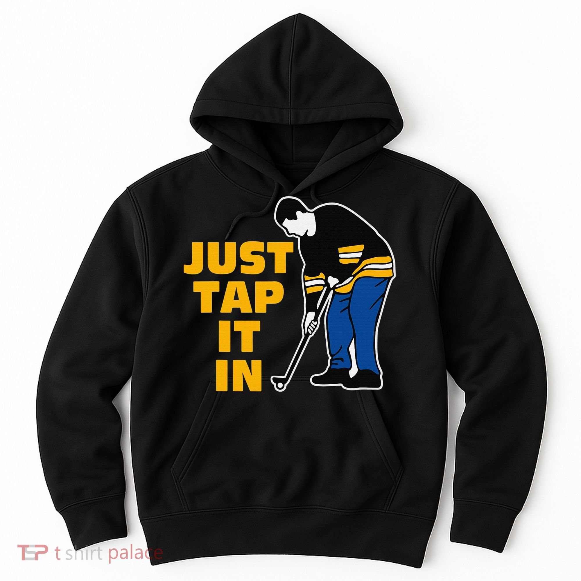 Awesome Golfer Just Tap It In Golf Lover Golfing Man Hoodie