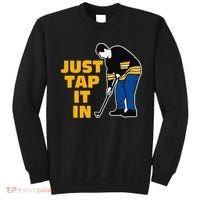 Awesome Golfer Just Tap It In Golf Lover Golfing Man Sweatshirt thumb 0