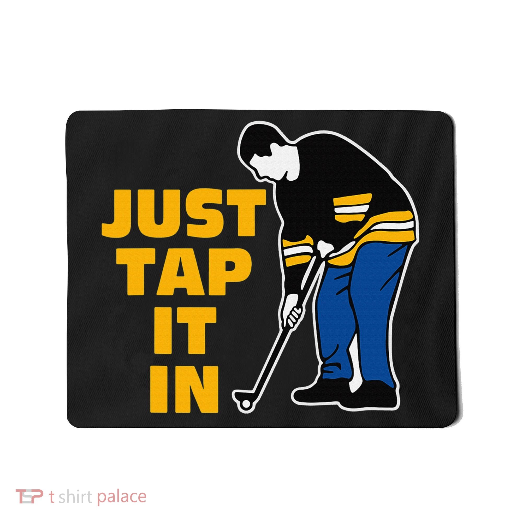 Awesome Golfer Just Tap It In Golf Lover Golfing Man Mousepad