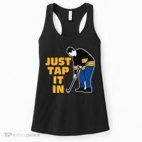 Awesome Golfer Just Tap It In Golf Lover Golfing Man Women's Tank Top thumb 0