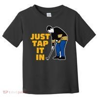 Awesome Golfer Just Tap It In Golf Lover Golfing Man Toddler T-Shirt thumb 0