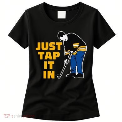 Awesome Golfer Just Tap It In Golf Lover Golfing Man Women's T-Shirt