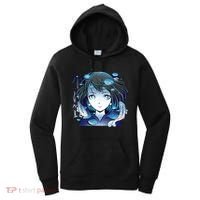 Anime Girl Koi Fishes Japanese Women's Hoodie thumb 0