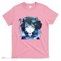 Anime Girl Koi Fishes Japanese T-Shirt thumb 0