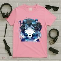 Anime Girl Koi Fishes Japanese T-Shirt thumb 5