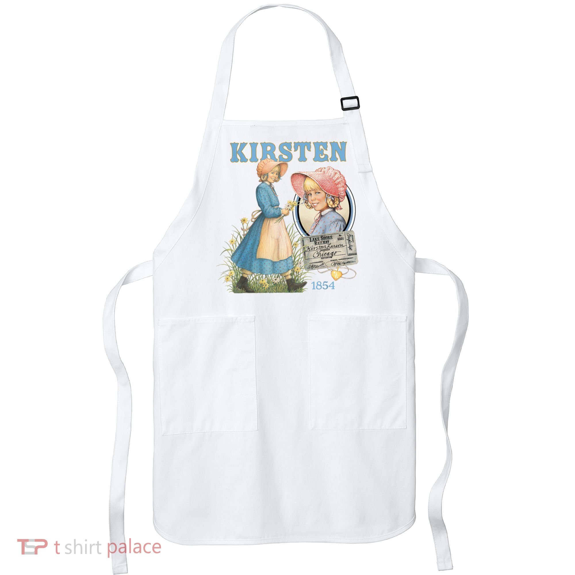 American Girl Kirsten Larson 1854 Apron