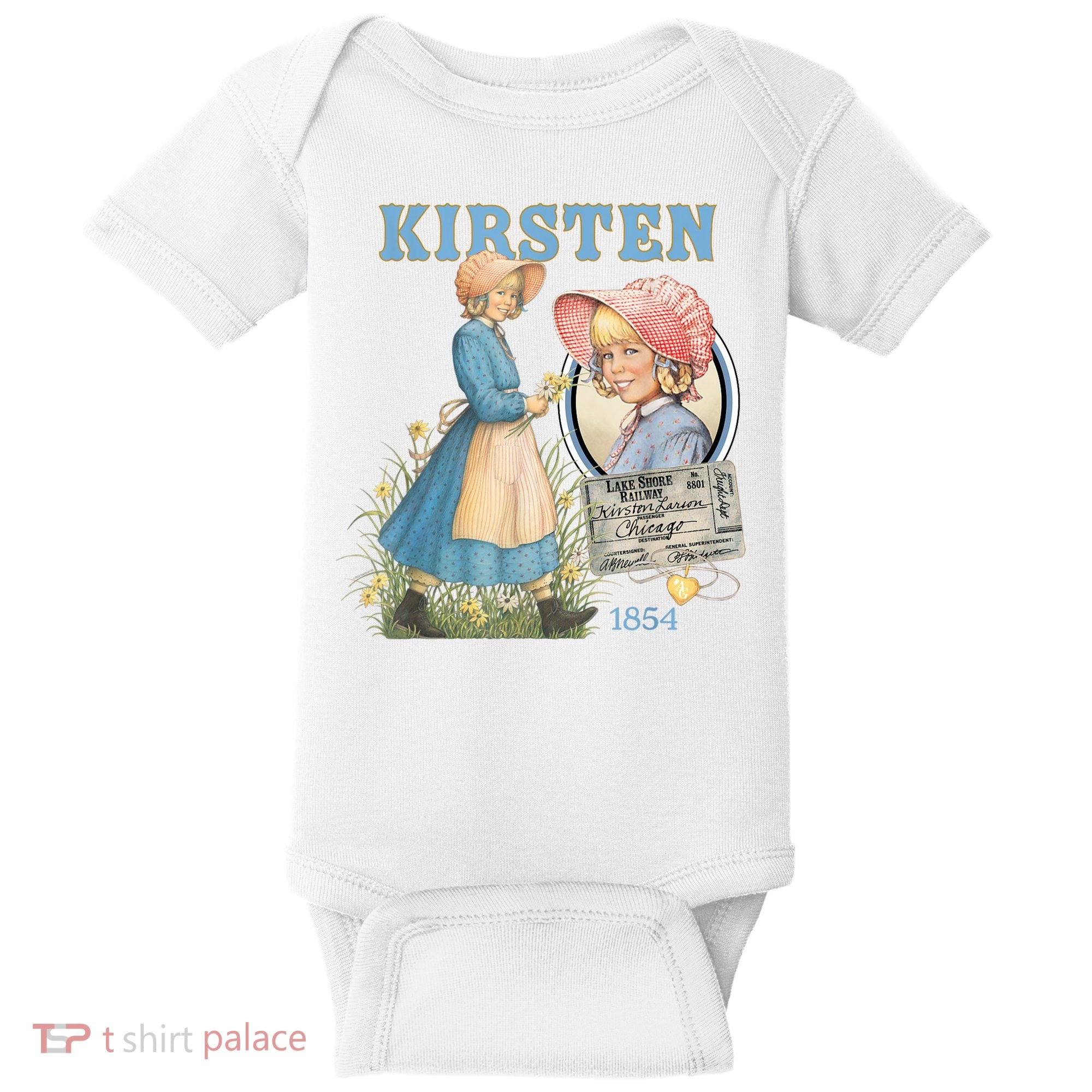 American Girl Kirsten Larson 1854 Baby Bodysuit